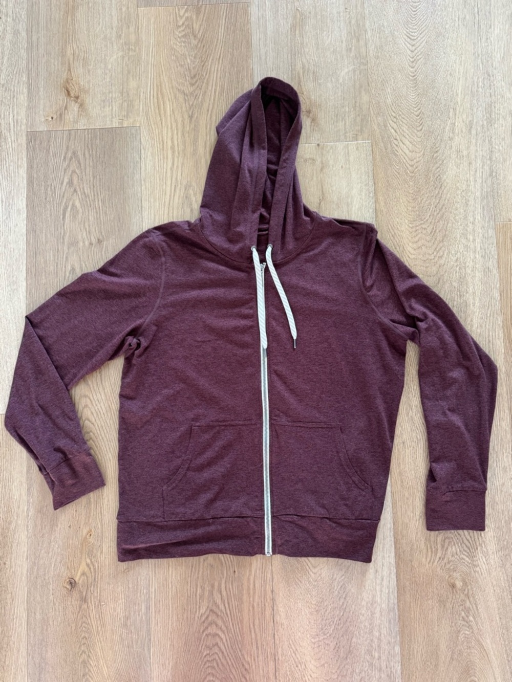 Vuori Halo Performance Hoodie Fig Full Zip XL DreamKnit